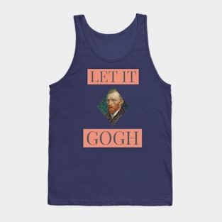 Let it Gogh - pun Tank Top